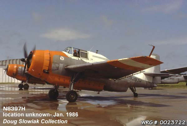 Grumman Avenger Bu. 69459 WRG#: 0023722