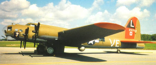 B-17 Flying Fortress 44-83624