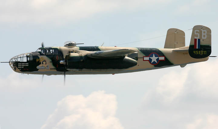 North American Aviation B-25 Mitchell 45-8811.