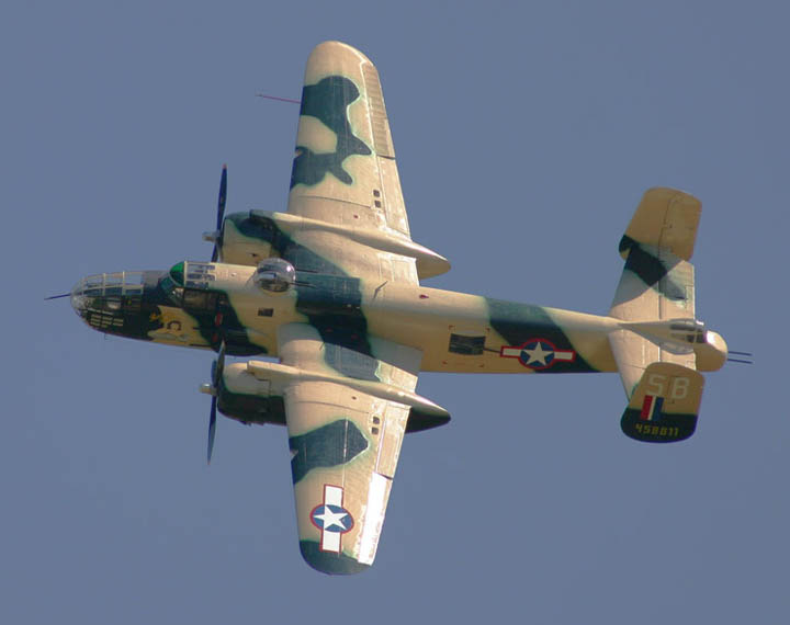 North American Aviation B-25 Mitchell 45-8811.