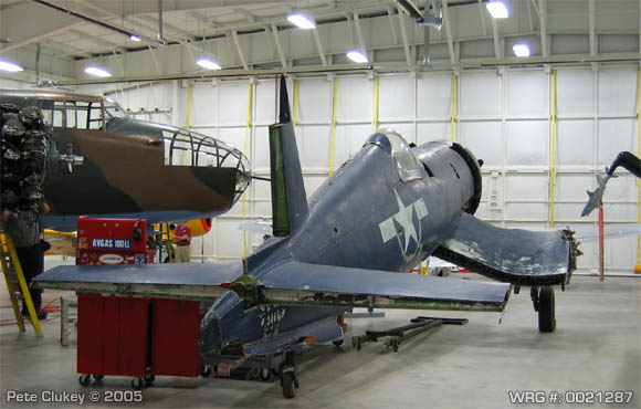 Vought FG-1 Corsair/Bu. 92132 WRG #: 0021287