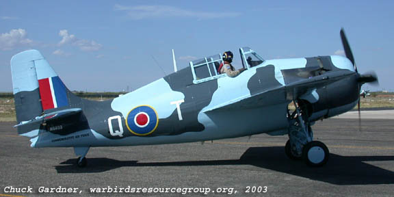 Grumman F4F Wildcat/Bu. 86919