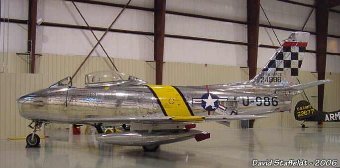 North American F-86 Sabre/52-4986