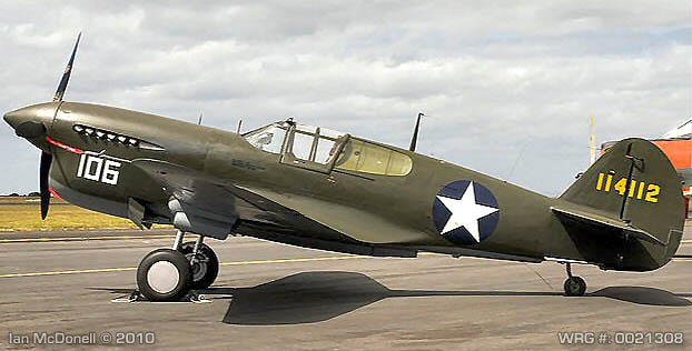 Curtiss P-40F Warhawk/41-14112 WRG #:0021308