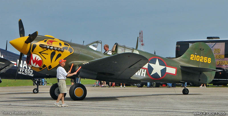 P-40 Warhawk 42-10256 WRG# 0021305