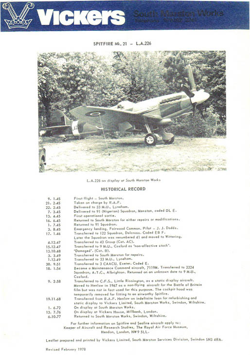 Supermarine Spitfire