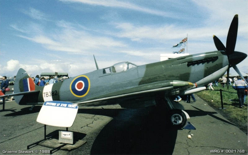 Spitfire TB382 WRG#: 0021768