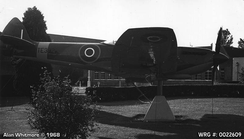 Supermarine Spitfire TE392 WRG#: 0022609