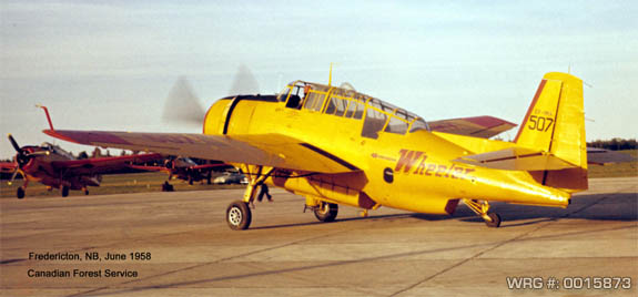 Grumman Avenger Bu. 89098 WRG# 0015873