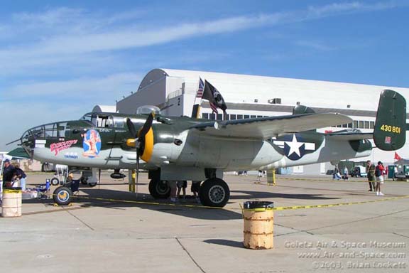 North American Aviation B-25 Mitchell 44-30801.