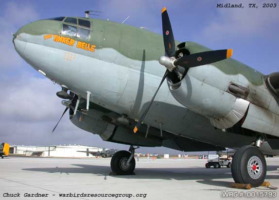 Curtiss Commando 44-78774 WRG# 0015793