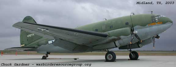 Curtiss Commando 44-78774 WRG# 0015794