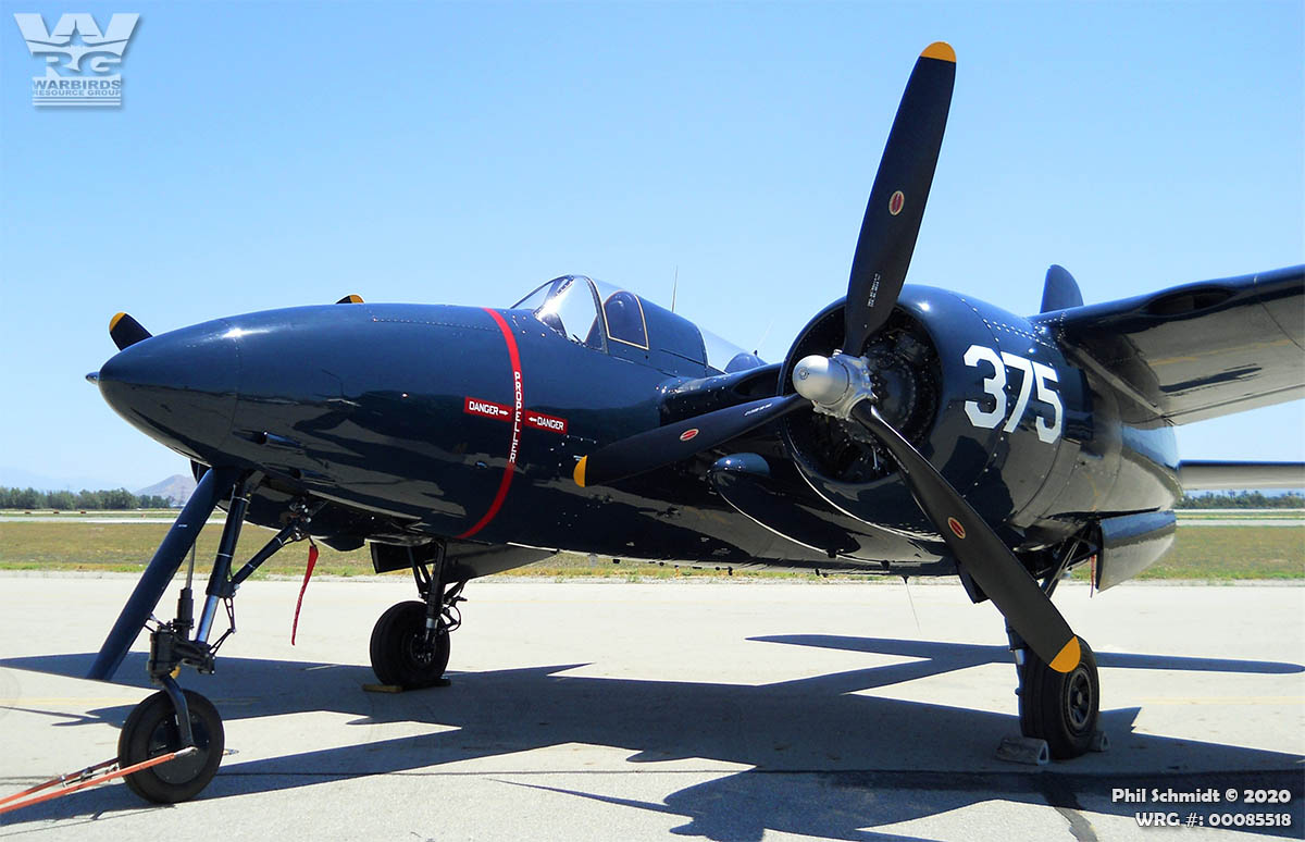 Grumman F7F Tigercat Bu. 80375