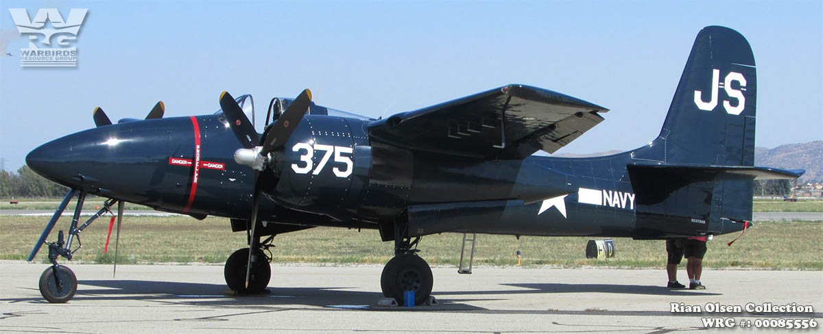 Grumman F7F Tigercat Bu. 80375