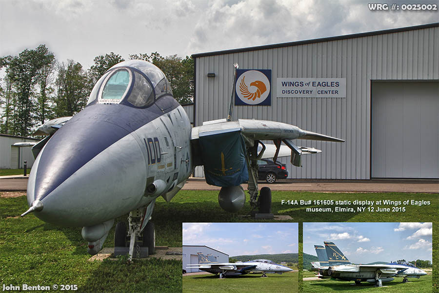 Grumman F-14 Tomcat Bu. 161605 WRG#: 0025001