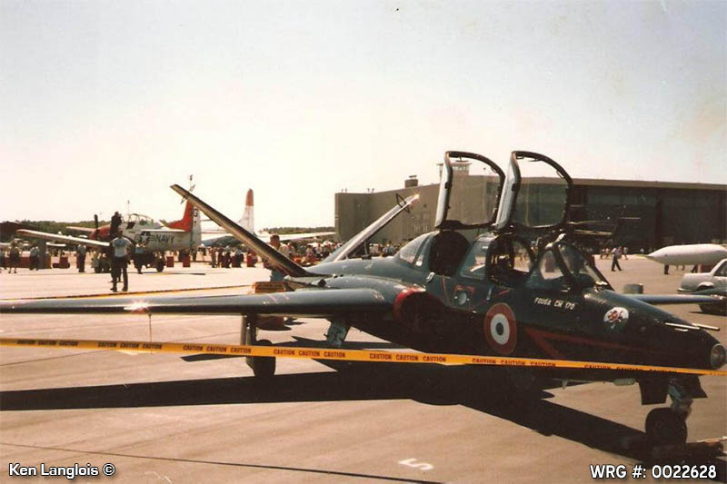 Fouga Magister FM-72 WRG#: 0022628