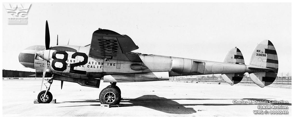 Lockheed P-38 Lightning 43-50281