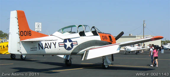T-28 Trojan Bu. 140016 WRG#: 0021143