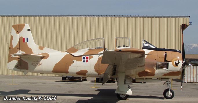 North American Aviation Trojan T-28 51-7632